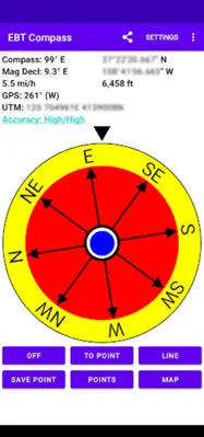 EBT Compass / GPS android App screenshot 7